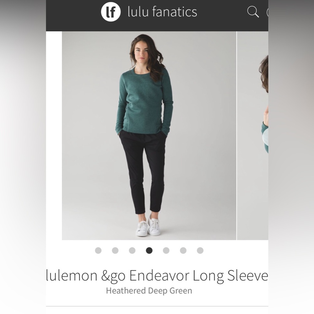 EUC &Go Endeavor Sweatshirt in Heathered Deep Green